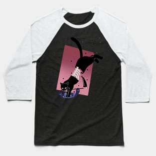 Reaper Cat Baseball T-Shirt